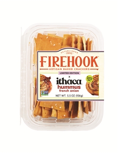 Firehook Organic French Onion Hummus Crackers  (5.5 oz)