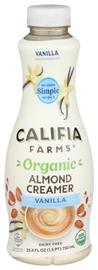 Califia Farms Organic Vanilla Almond Creamer 25.4oz
