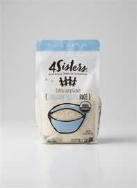 4Sisters Organic White Long Grain Rice (2LB)