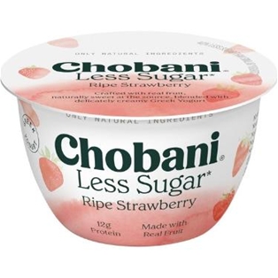 Chobani Less Sugar Straw