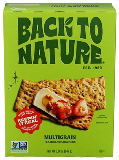 Back to Natue Multigrain Flatbread Crackers 5oz