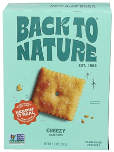 Back to Nature Cheezy Crackers (5oz)