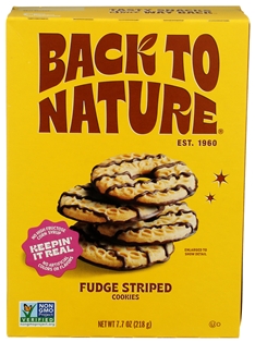 Back to Nature Fudge Striped Cookies (7.7 oz)