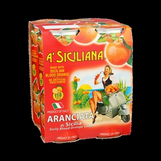 A'Siciliana Pomegranate Soda 4pk