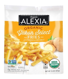 Alexia Organic Yukon Select  Fries 15oz
