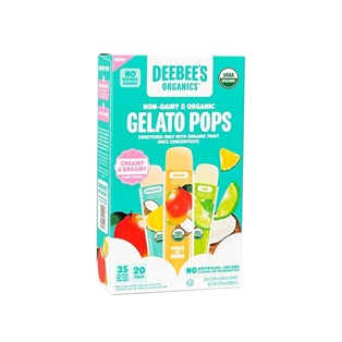 Deebees Organic Non Dairy Gelato Pops (13.5oz)