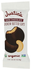 Justin's Cashew Peanut Butter Cup Dark Chocolate (1.4oz)