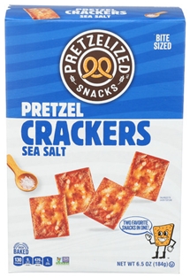 Pretzelized Snacks Sea Salt Pretzel Crackers 6.5oz
