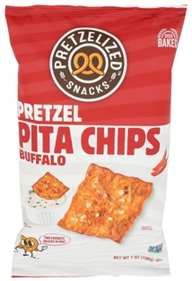 Pretzelized Snacks Buffalo Pretzel Pita Chips 7oz