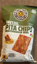 Pretzelized Snacks Mediterranean Herb Pretzel Pita Chips (7 oz)