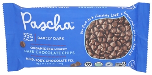 Pascha Org. Barely Dark Chocolate Chips (8.8Oz)