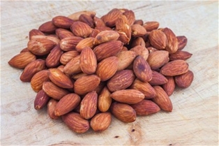 Organic Dry Roasted Unsalted  Almonds (6oz)