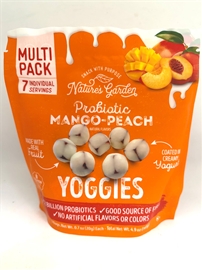 NG Probiotic Peach Mango Yoggies 4.9oz