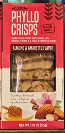 Nu Bake Almond Amaretto  Phyllo Crisps (1.76oz)