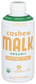 Malk Organic Unsweetened Cashew 28oz