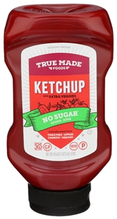 True Made Foods No Sugar Added Squeezable Ketchup (18.5 oz)