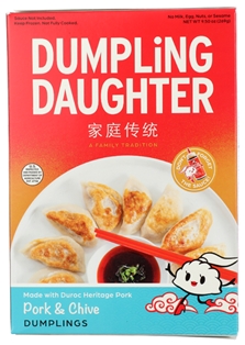 Dumpling Daughter Pork &amp; Chive Dumpling 9.5oz