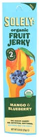 Solely Org Mango Blueberry Fruit Jerky (0.8 oz)