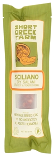 Short Creek Farm Grass Fed Heritage Siciliano Salami 5oz
