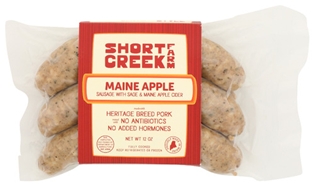 Short Creek Farm Grass Fed Heritage Maine Apple Sausage 12oz