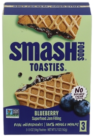Smash Foods Blueberry Toasties (5.7 oz)