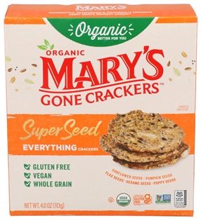 Mary&#39;s Gone Organic  Superseed Everything Crackers 4oz