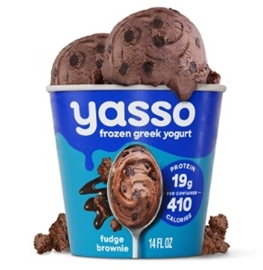 Yasso Fudge Brownie Frozen Greek Yogurt Pint (14 oz)