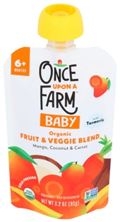 Once Upon a Farm Organic Mango Coconut Smoothie (4oz)