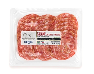 Golfera Pre-Sliced Fennel Salami (3oz)