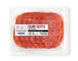 Golfera Pre-Sliced Golfetta Salami (3oz)
