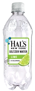 Hal&#39;s Lime Seltzer Water (20oz)
