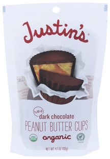 Justin&#39;s Mini Organic Dark Chocolate Peanut Butter Cups (4.7oz)