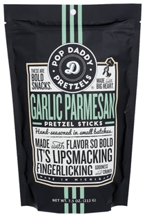 Pop Daddy Pretzel Garlic Parmesan Pretzel Sticks (7.5 oz)