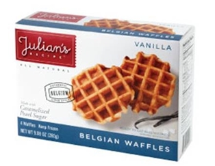 Julian&#39;s Frozen Vanilla Waffles