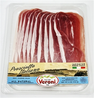Veroni Prosciutto Italiano Pre-Sliced (4oz.)