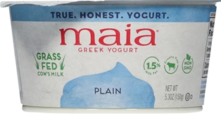 Maia Greek Yogurt Plain 5.3oz