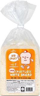 La Bri Osh Crustless White Bread 14.1oz