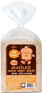 La Bri Osh Crustless Whole Wheat Bread 14.1oz