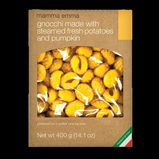 Mamma Emma Potato Gnocchi Pumpkin 400gr.