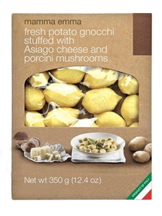 Mamma Emma Potato Gnocchi Filled w/Asiago Cheese &amp; Porcini Mushroom