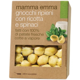 Mamma Emma Potato Gnocchi Filled W/Spinach and Ricotta Cheese