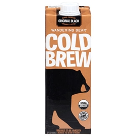 Wandering Bear Cold Brew Straight Black Coffee (32oz)
