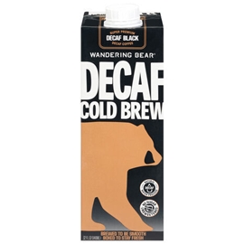 Wandering Bear Cold Brew Straight Black Decaf Coffee (32oz)
