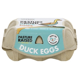 Utopihen Farm Duck Pastured Eggs 6pk