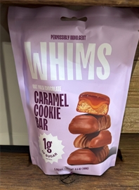 Whims Oatmilk Chocolate Caramel Cookie Bars