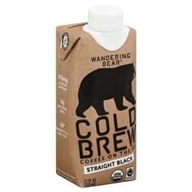 Wandering Bear Cold Brew Straight Black Coffee (11oz)