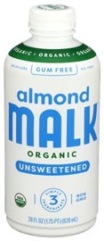 Malk Organic Unsweetened Almond Milk (28oz)