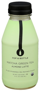 Pop &amp; Bottle Matcha Green Tea Almond Latte (11oz)