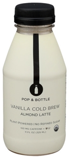 Pop &amp; Bottle Vanilla Cold Brew Almond Latte (11oz)