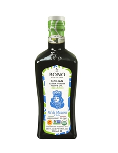 Bono PDO Sicilian Val Di Mazara Organic Extra Virgin Olive Oil (16.9 oz)